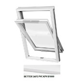 DAKEA BETTER SAFE PVC - Plastové střešní okno KPV B1000 - M10A - rozměr 78*160cm